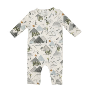 Mountains Waffle Romper
