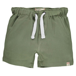 Twill Shorts - Olive Green