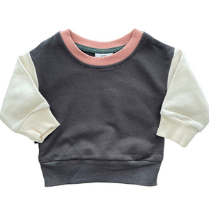 Front view of the Olive + Scout Ryker Crewneck Sweatshirt